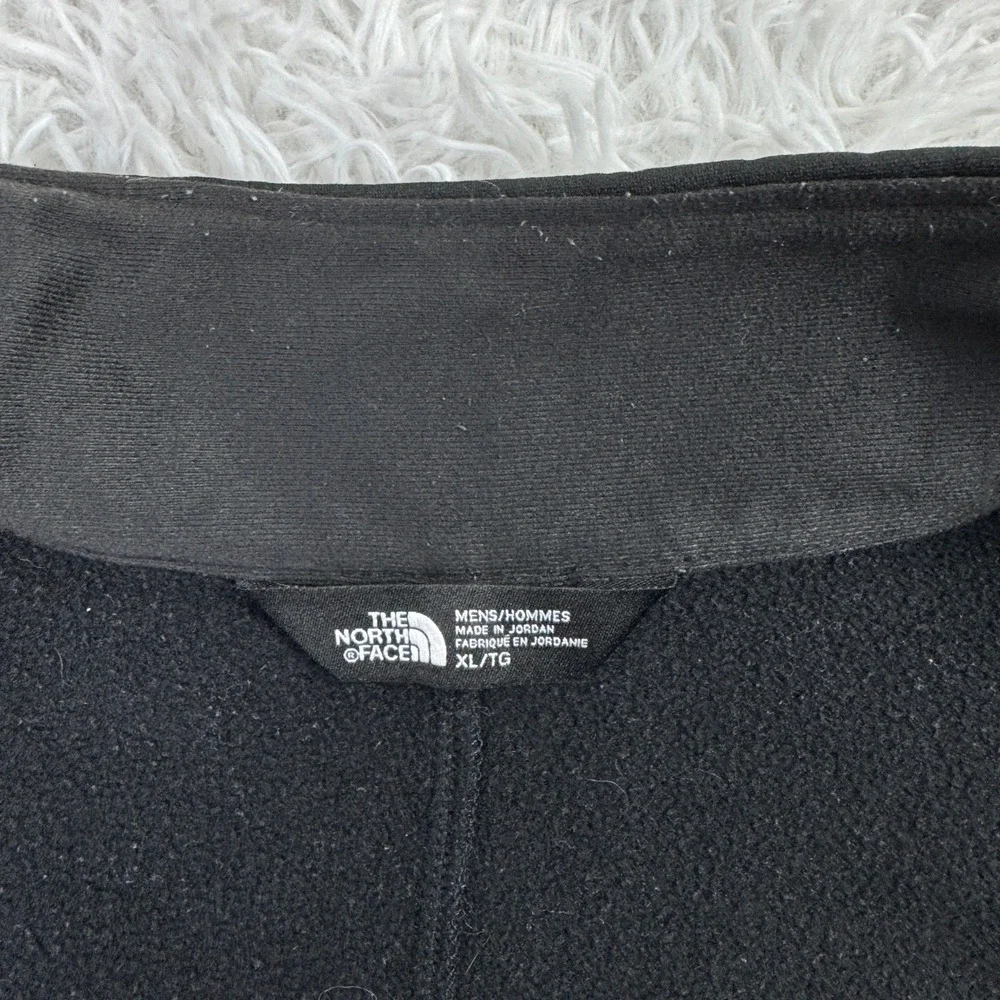 North Face Jacket Mens Extra Large Black Tenacious Full Zip Fleece Mock Neck XL